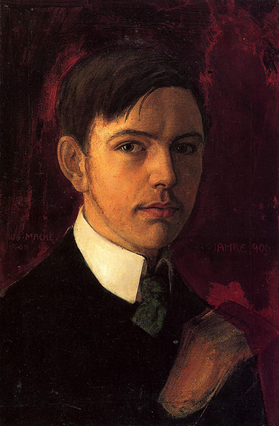 Self Portrait August Macke